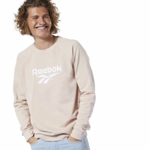 Reebok Classic Vector Crew Sweatshirt Herren - HellOrange - DE 690-YNF